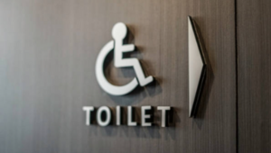 disabled toilet sign